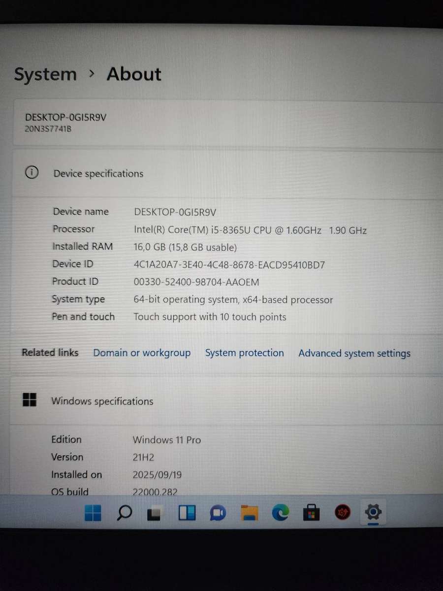LENOVO THINKPAD T490 i5 8TH GEN TOUCH SCREEN BUSINESS ULTRABOOK FOR SALE !!!!!