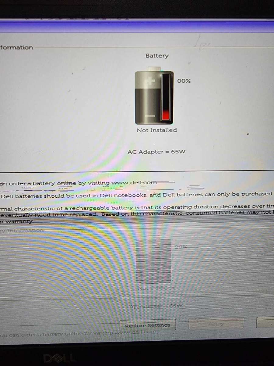 DELL LATITUDE 5300 i5 8TH GEN LAPTOP FOR SPARES PLEASE READ AD !!!!