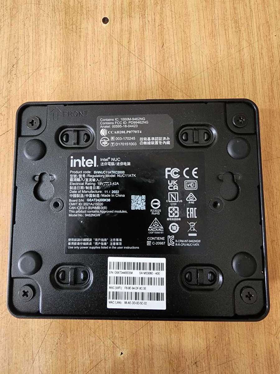 INTEL NUC11ATK 11TH GEN MINI PC FOR SALE !!!!