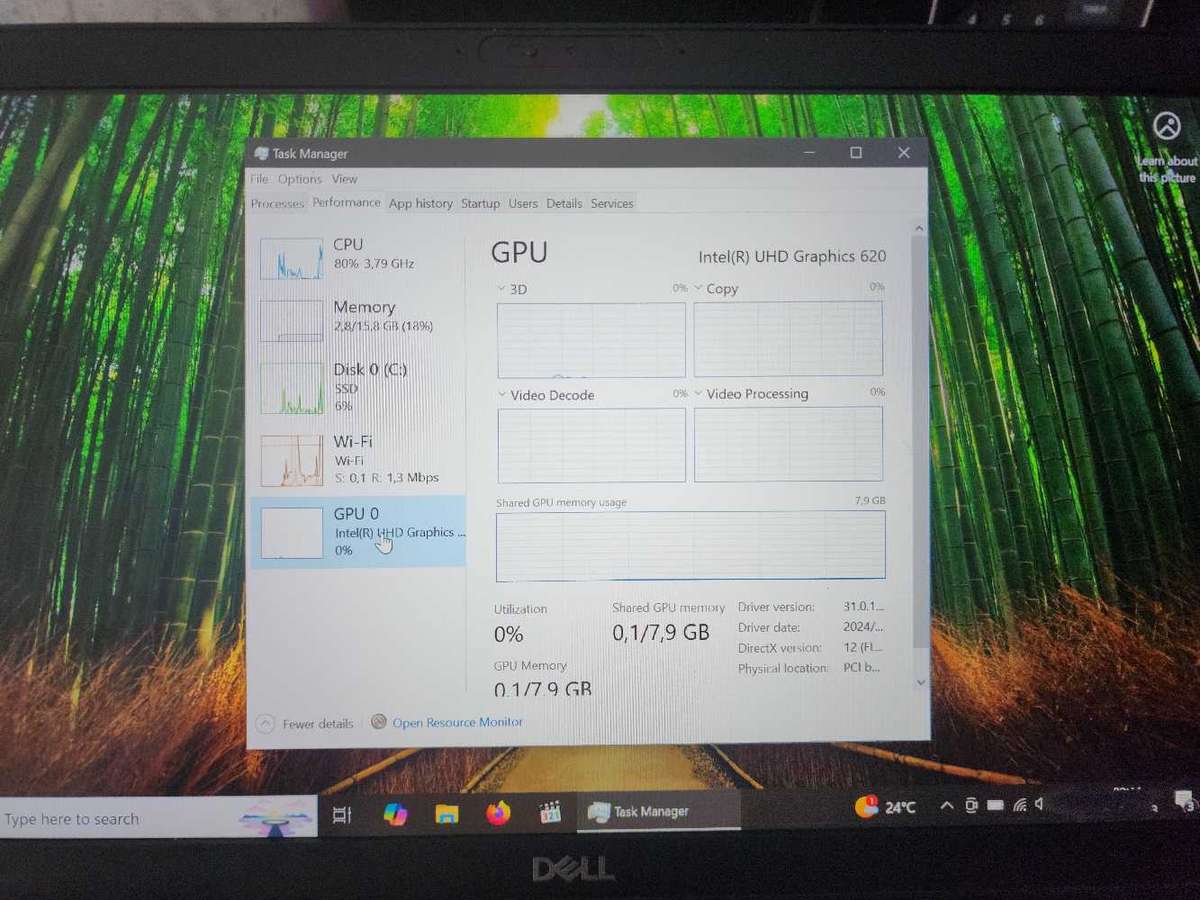 DELL LATITUDE 5300 I5 8TH GEN ULTRABOOK LAPTOP PLEASE READ AD !!!!
