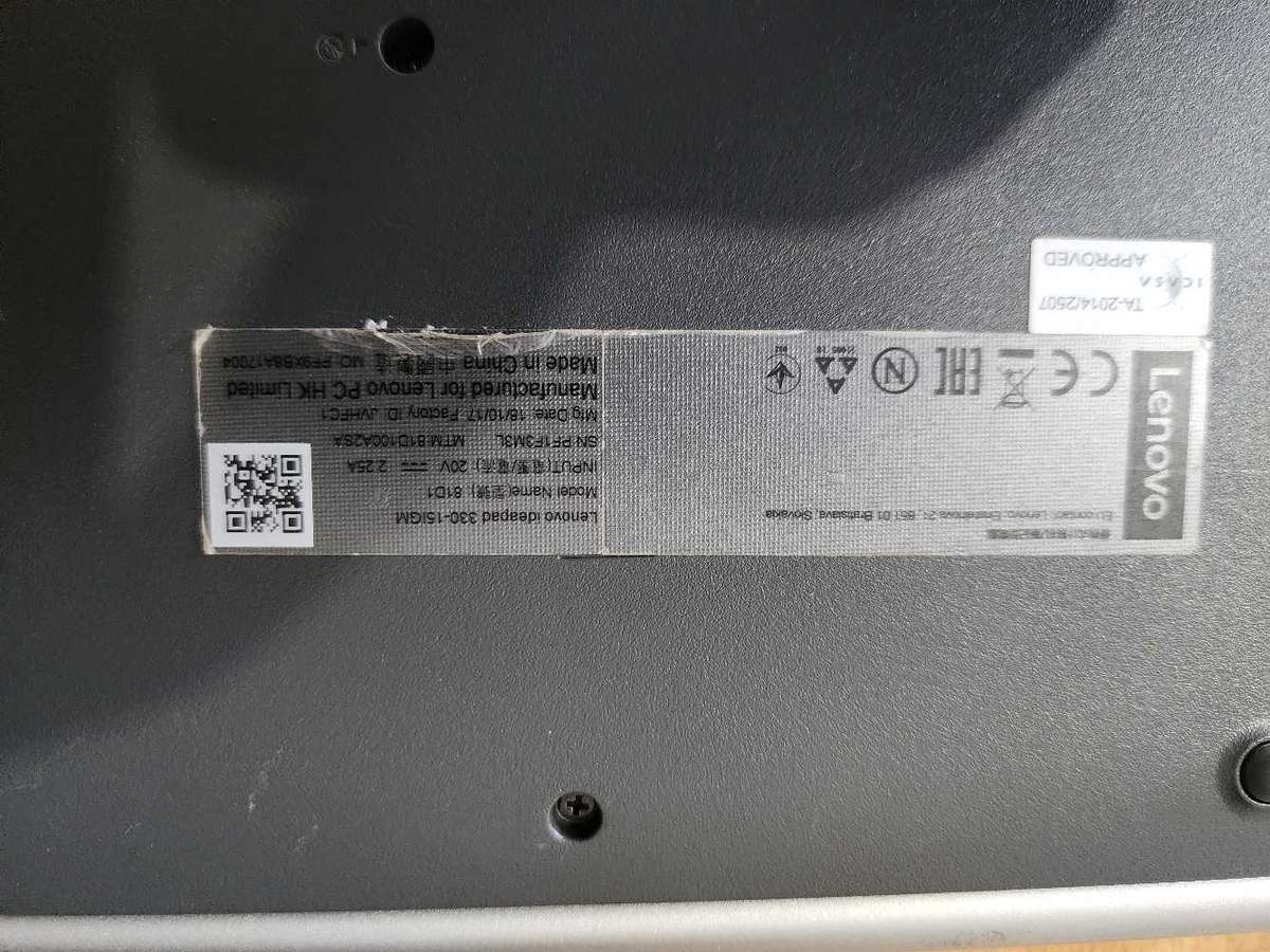 LENOVO IDEAPAD 330 IGM LAPTOP FOR SALE !!!!