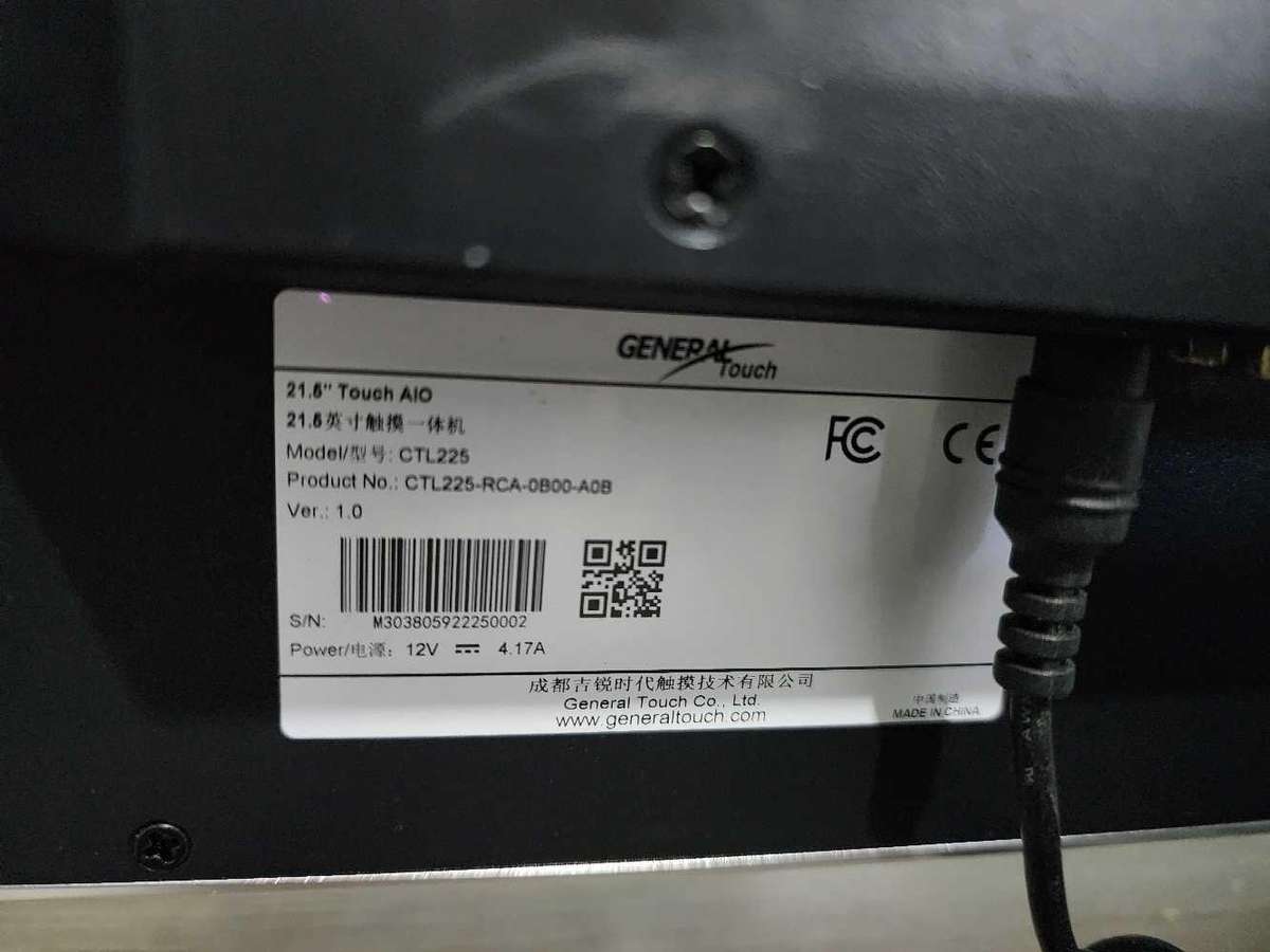 AIO 21.5 INCH GENERAL TOUCH  PC FOR SALE !!!!