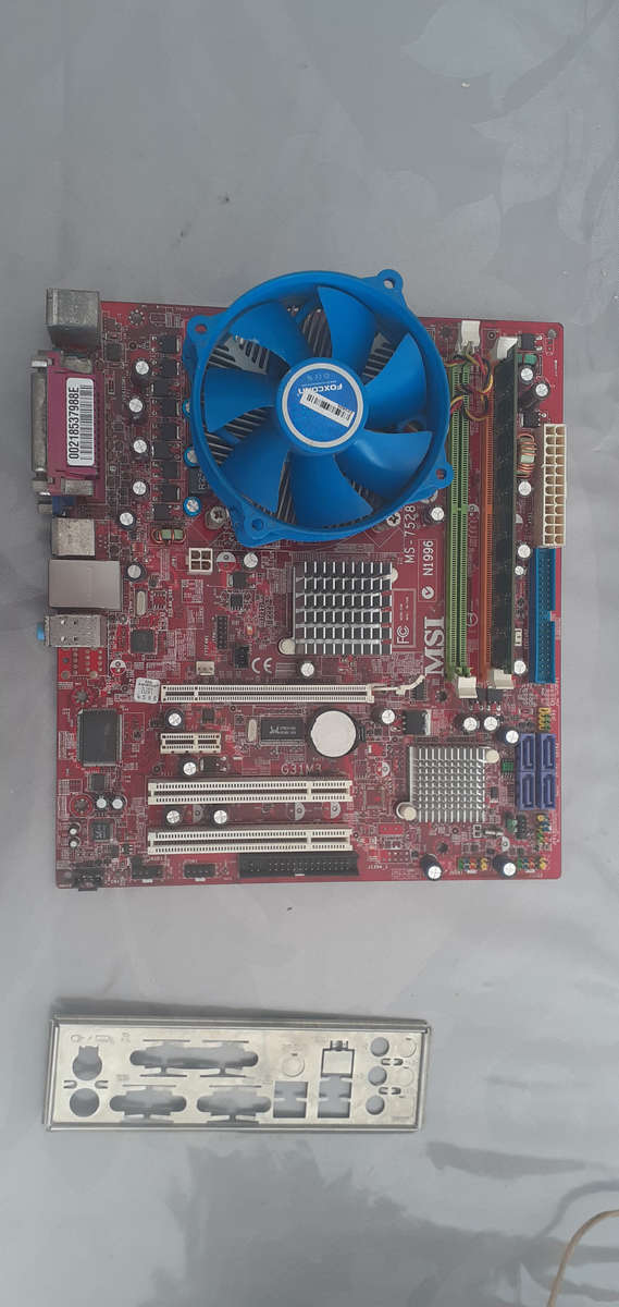 MSI 7528 and pentium dual core e5200