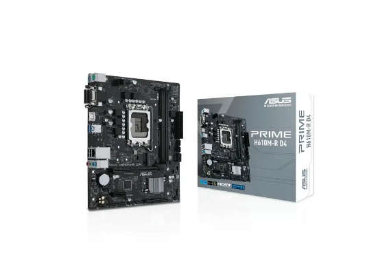Intel I3 12100 combo Asus Prime H610M-R D4-SI LGA1700 for 12th Gen