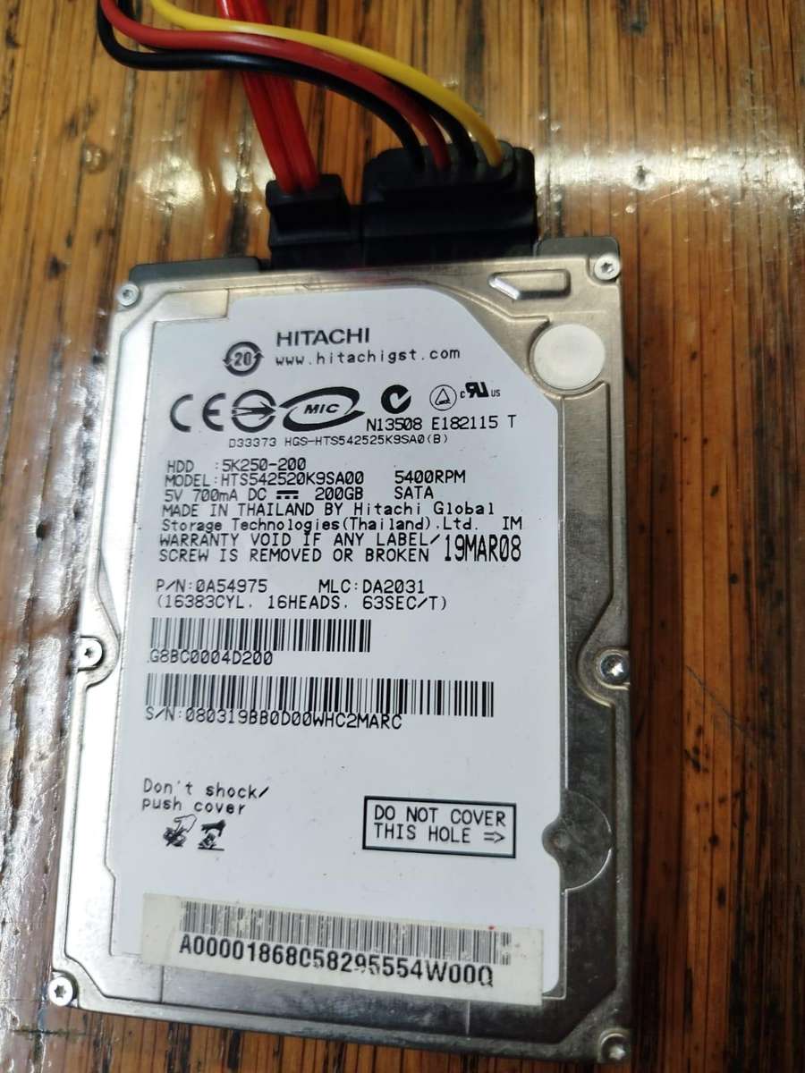 Hitachi 200gb