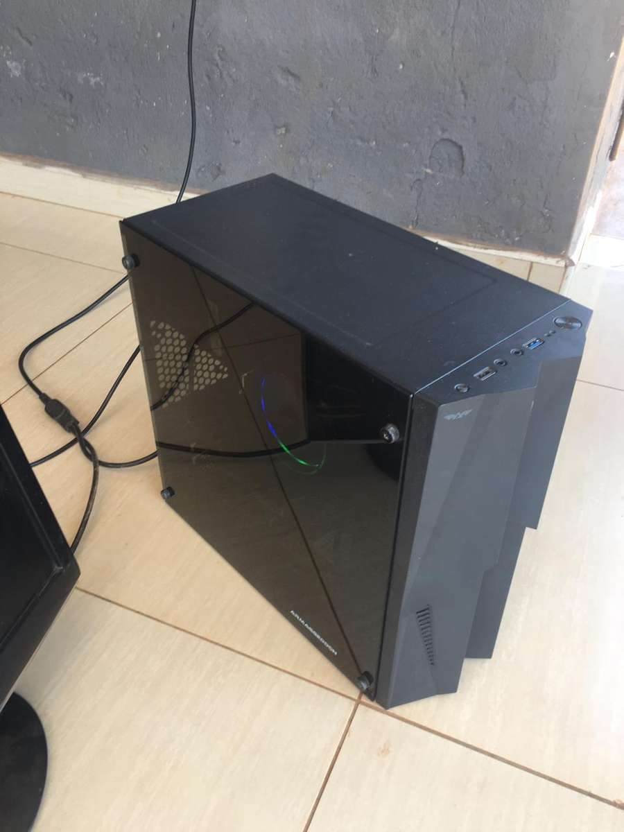 ARMAGGEDDON TRON MICROATX AMD CASE - BLACK