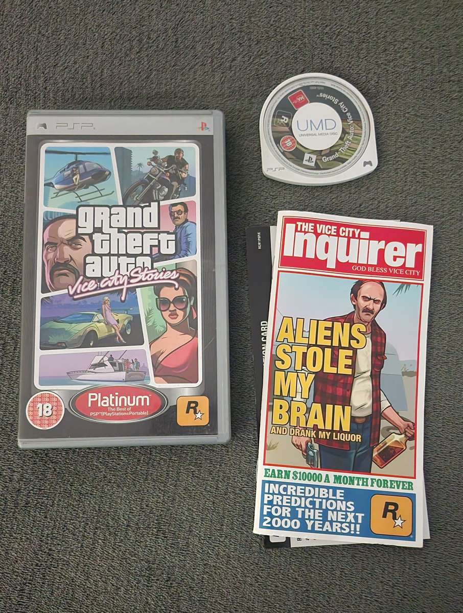 Grand Theft Auto Vice City Stories [PRESTINE CONDITION] [PSP] [CIB]
