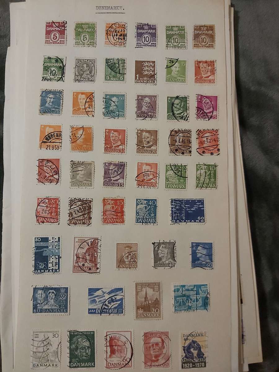 DENMARK STAMPS