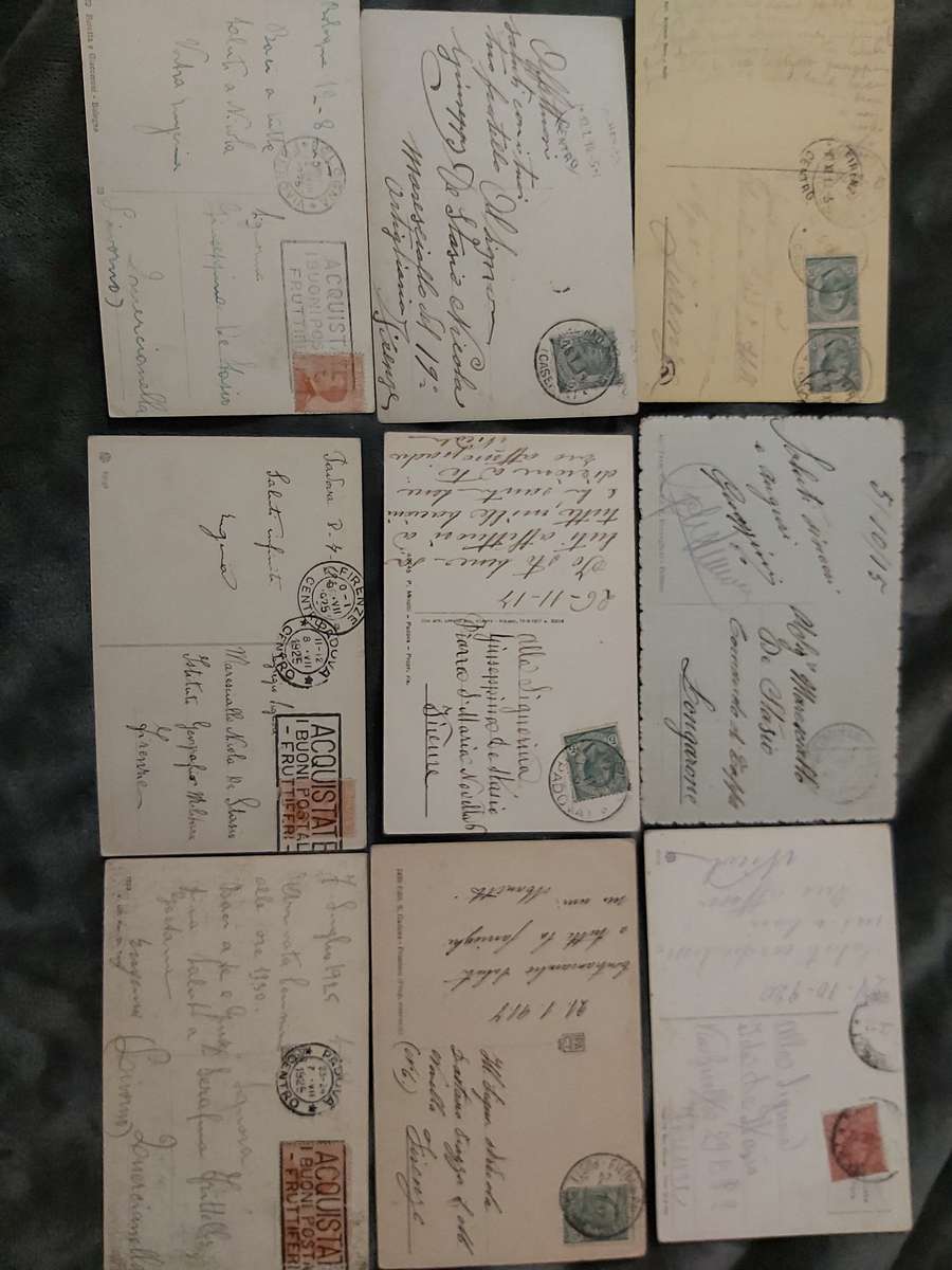 ITALY POST CARDS