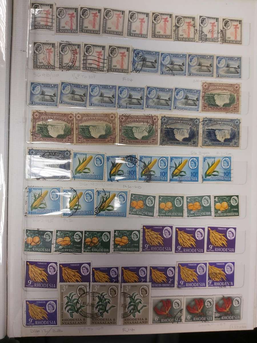 RHODESIA STAMPS BOTH MINT AND USED
