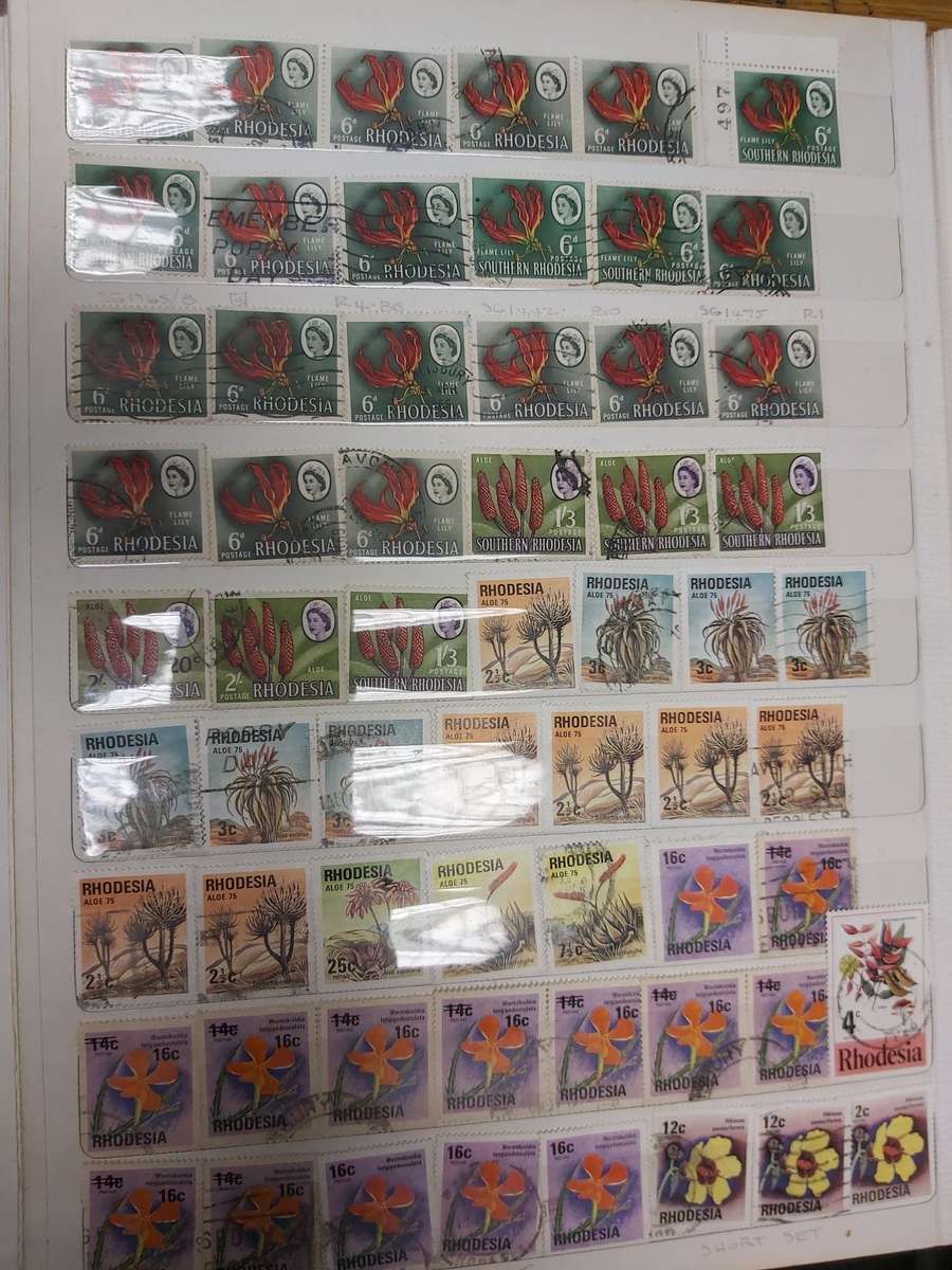 RHODESIA STAMPS BOTH MINT AND USED
