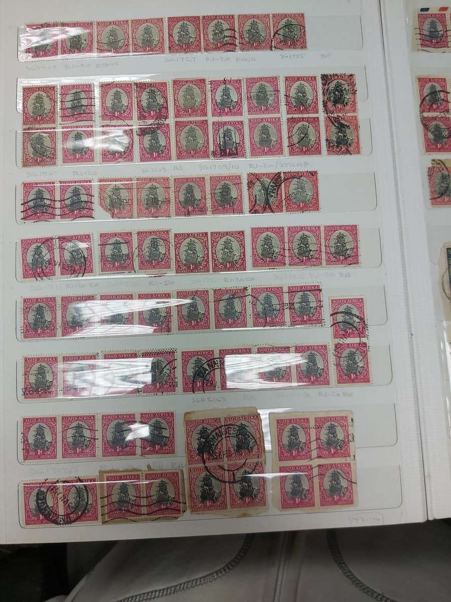 UNION PIARS AND STAMPS BOTH MINT AND USED