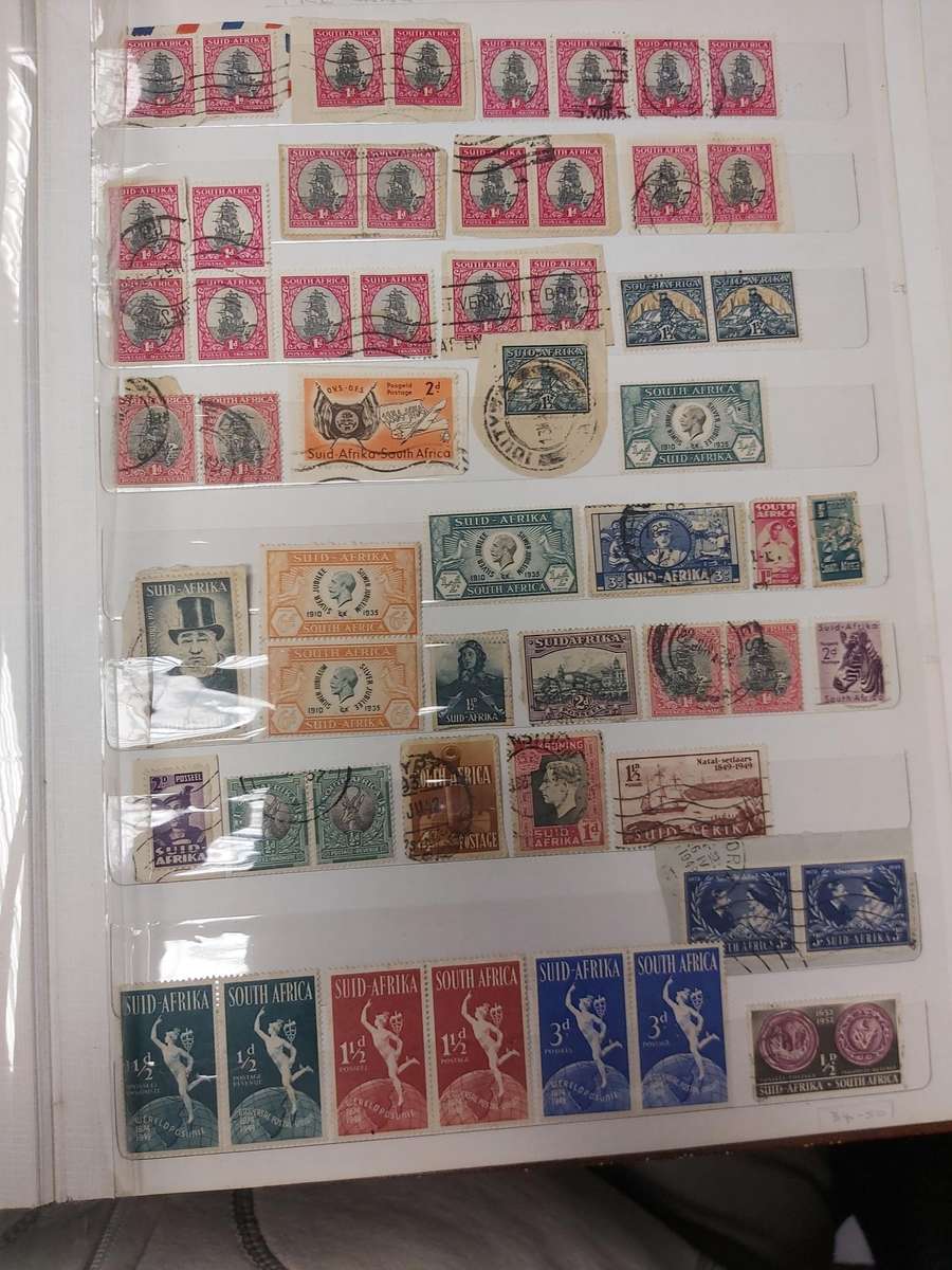 UNION PIARS AND STAMPS BOTH MINT AND USED