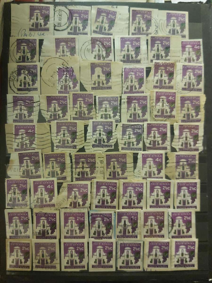 RSA STAMPS WITH SOME VERY GOOD POSTMARKS