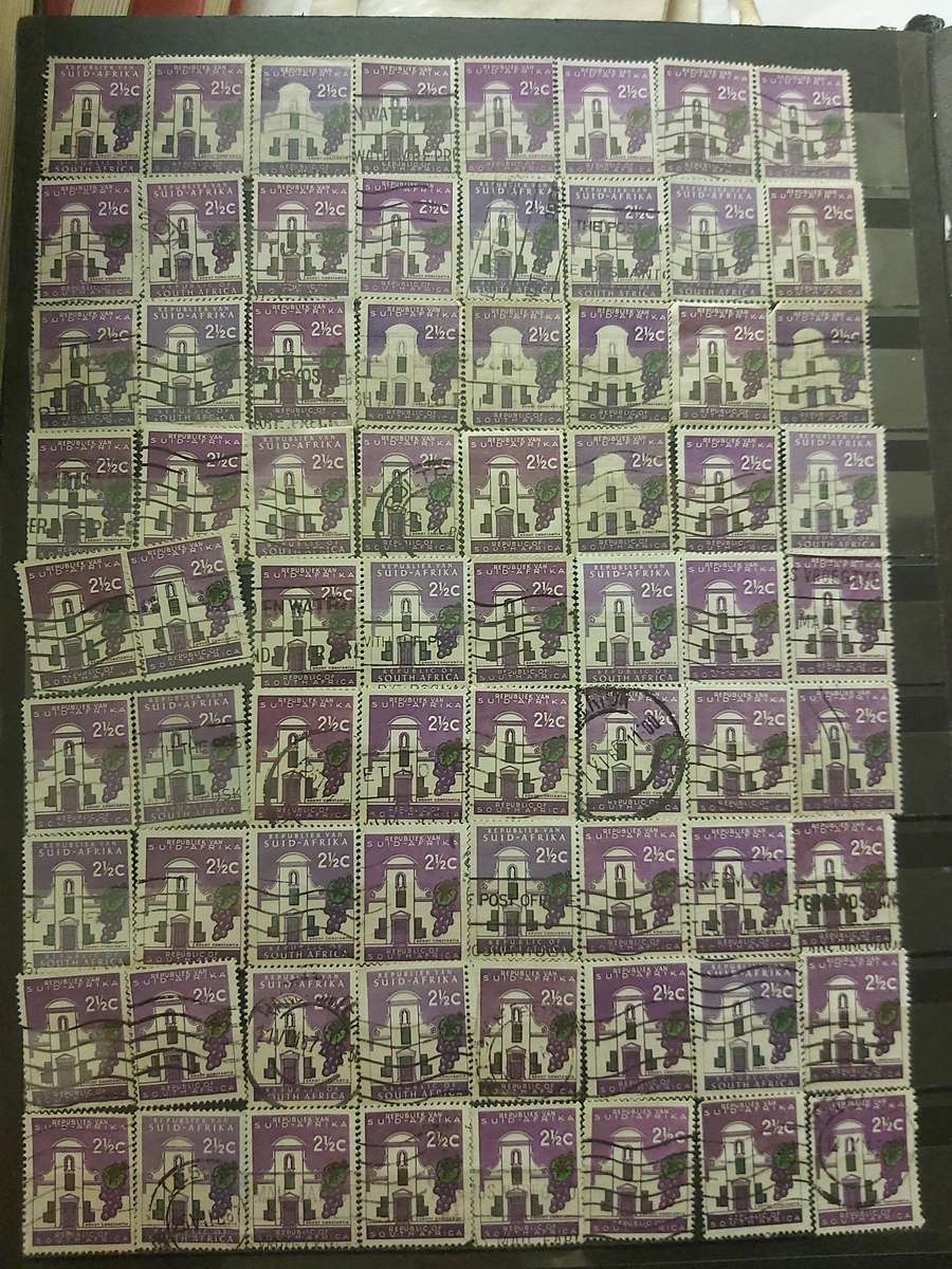 RSA STAMPS WITH SOME VERY GOOD POSTMARKS