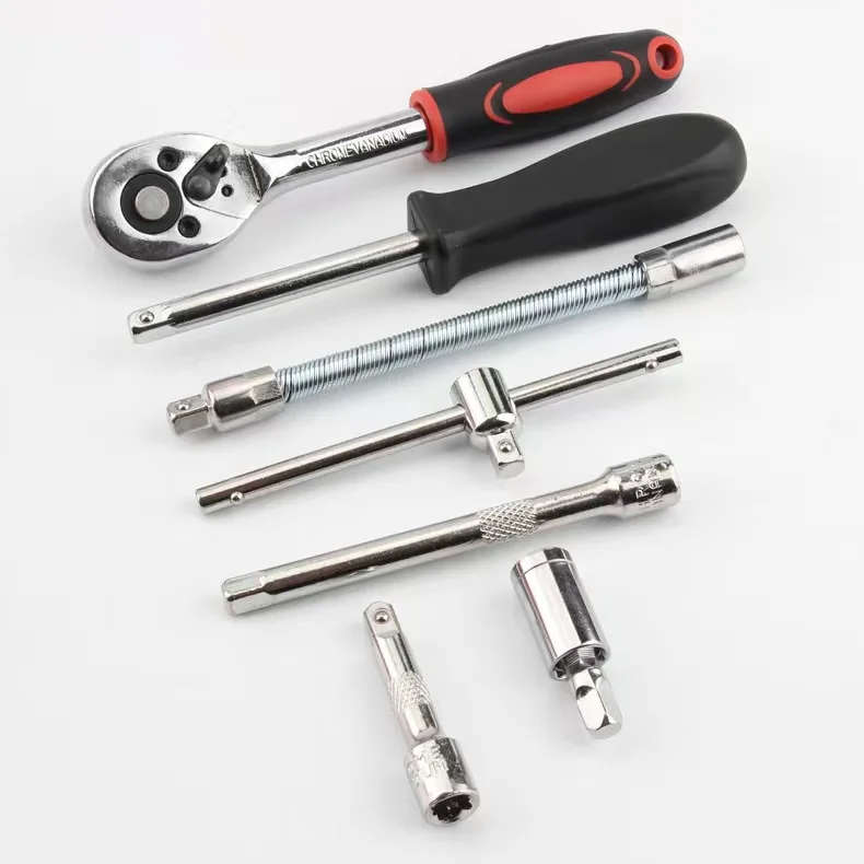 46Pcs Ratchet and Tools Set