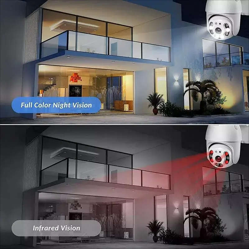 Outdoor Wi-Fi IP Camera 4K 8MP with Auto-Tracking