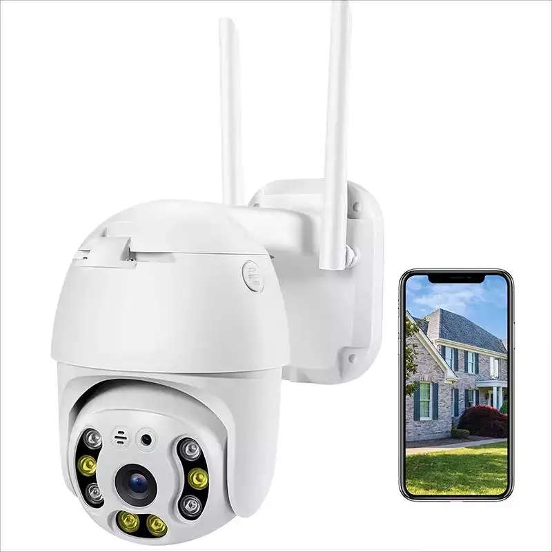Outdoor Wi-Fi IP Camera 4K 8MP with Auto-Tracking