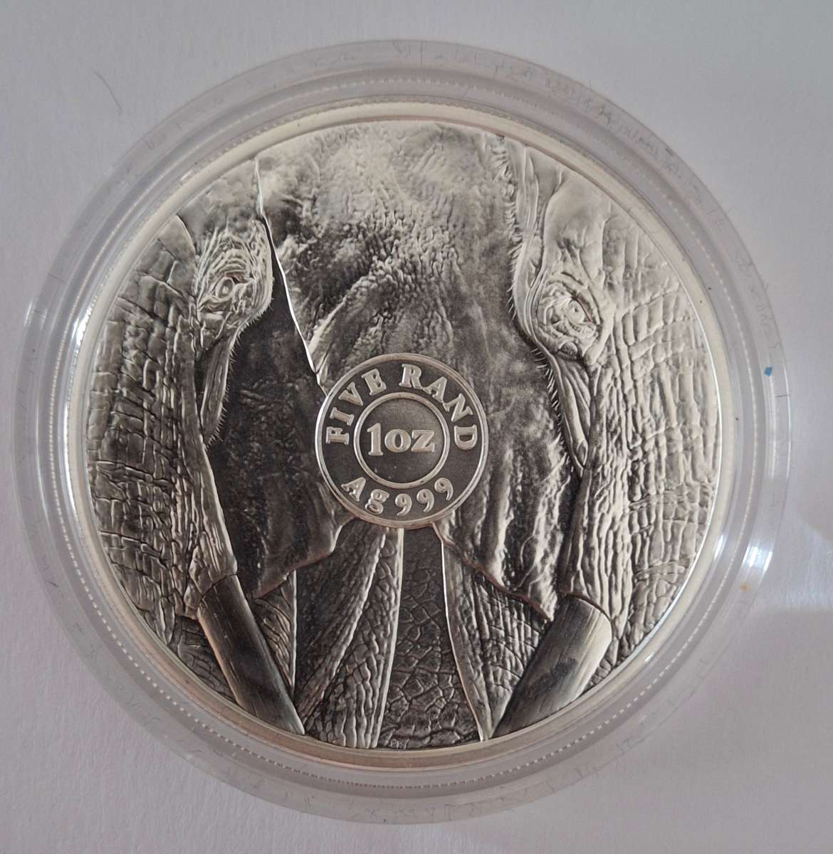 2021 BIG FIVE - ELEPHANTS - 2 x 1oz SILVER