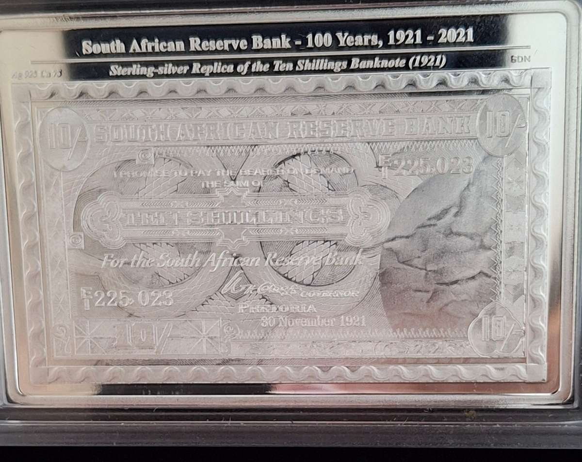 2021 RSA RESERVE BANK CENTENARY SET