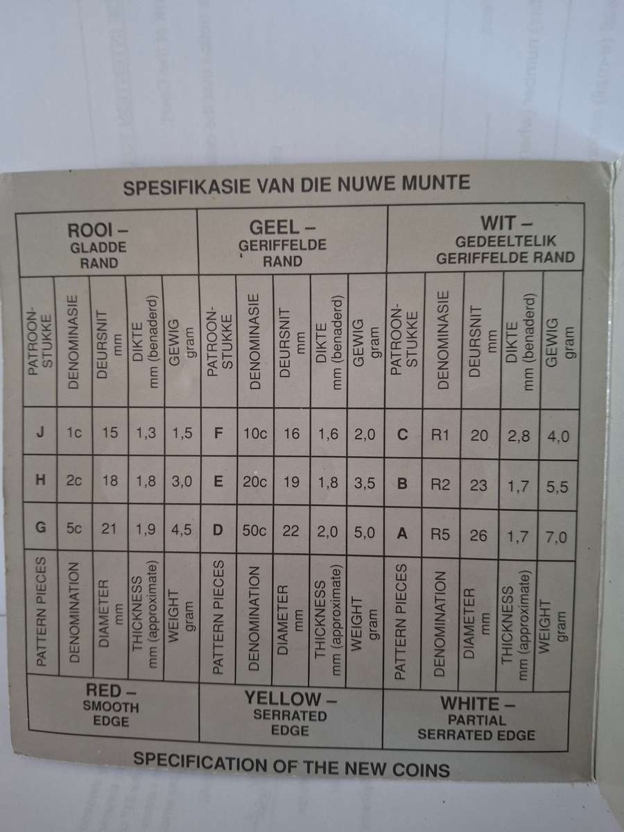 1989 NEW COIN SERIES DESIGN - SELED IN ITS ORIGINAL S.A.M. SLEEVE