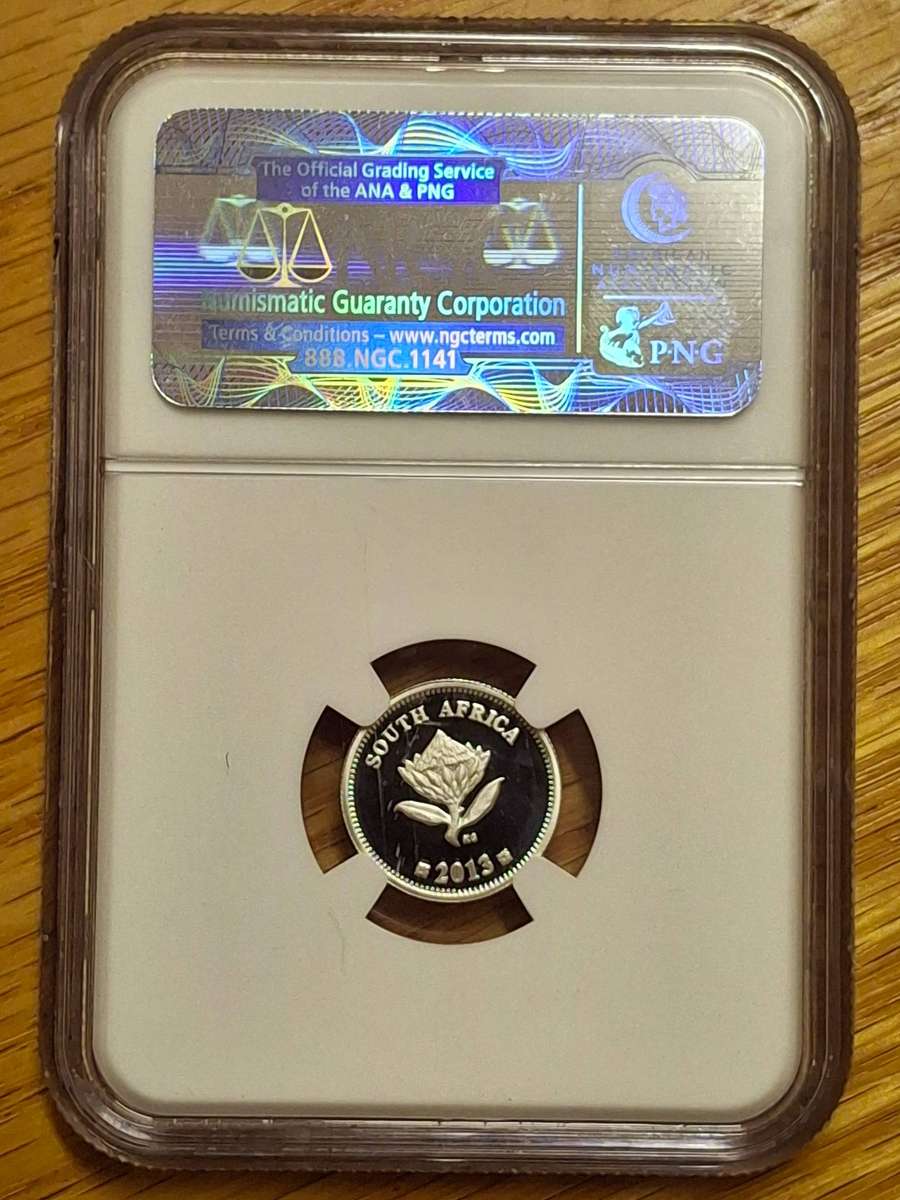 PF69- 2013 CLASS 35 - (REEDED EDGE)VAN DER STEL - 2.5 Cents