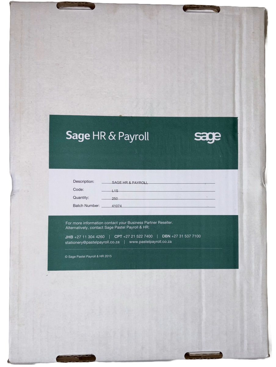 Payslip Paper - Sage LS1 Laser Payslip Paper