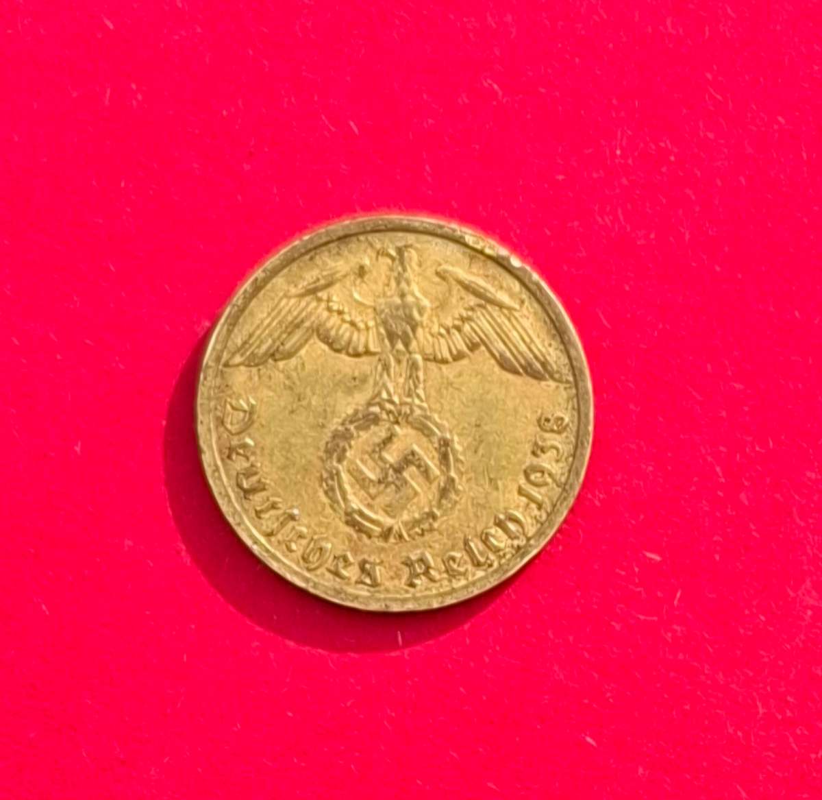 THIRDS REICH 10 Reichspfennig 1938 B (Wien, Germany) - superb condition!!!