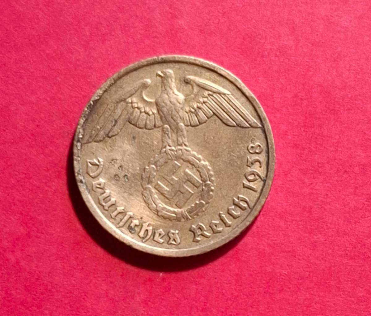 DEUTSCHES REICH 10 Reichspfennig 1938 J (Germany) - condition!!