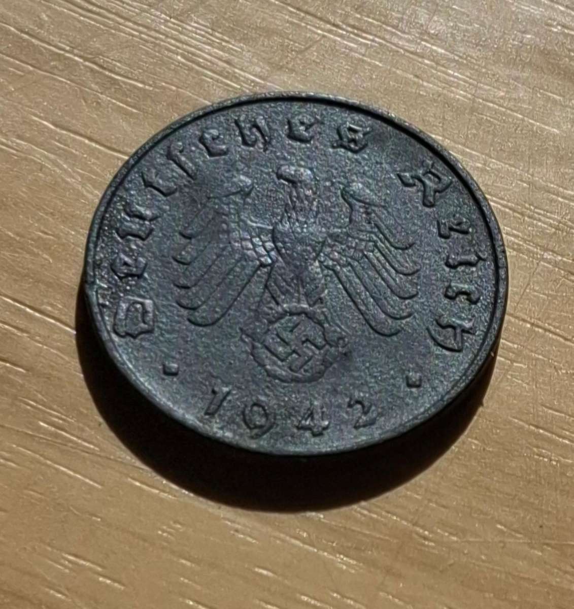 DEUTSCHES REICH 10 Reichspfennig 1942 E (Germany) - condition!!