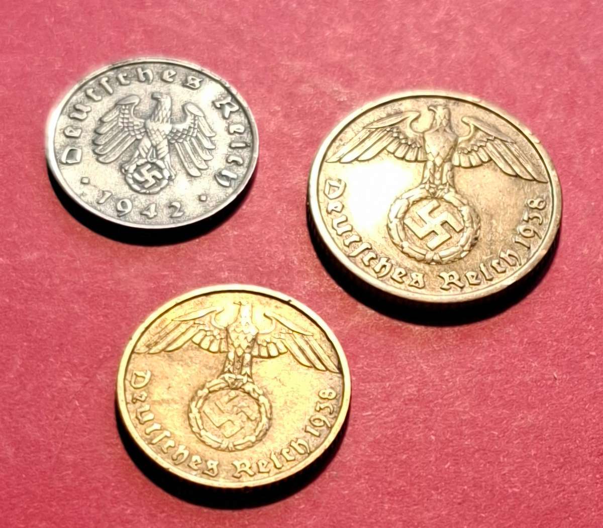 DEUTSCHES REICH Reichspfennig collection (zinc & bronze) different types & denominations (Germany)