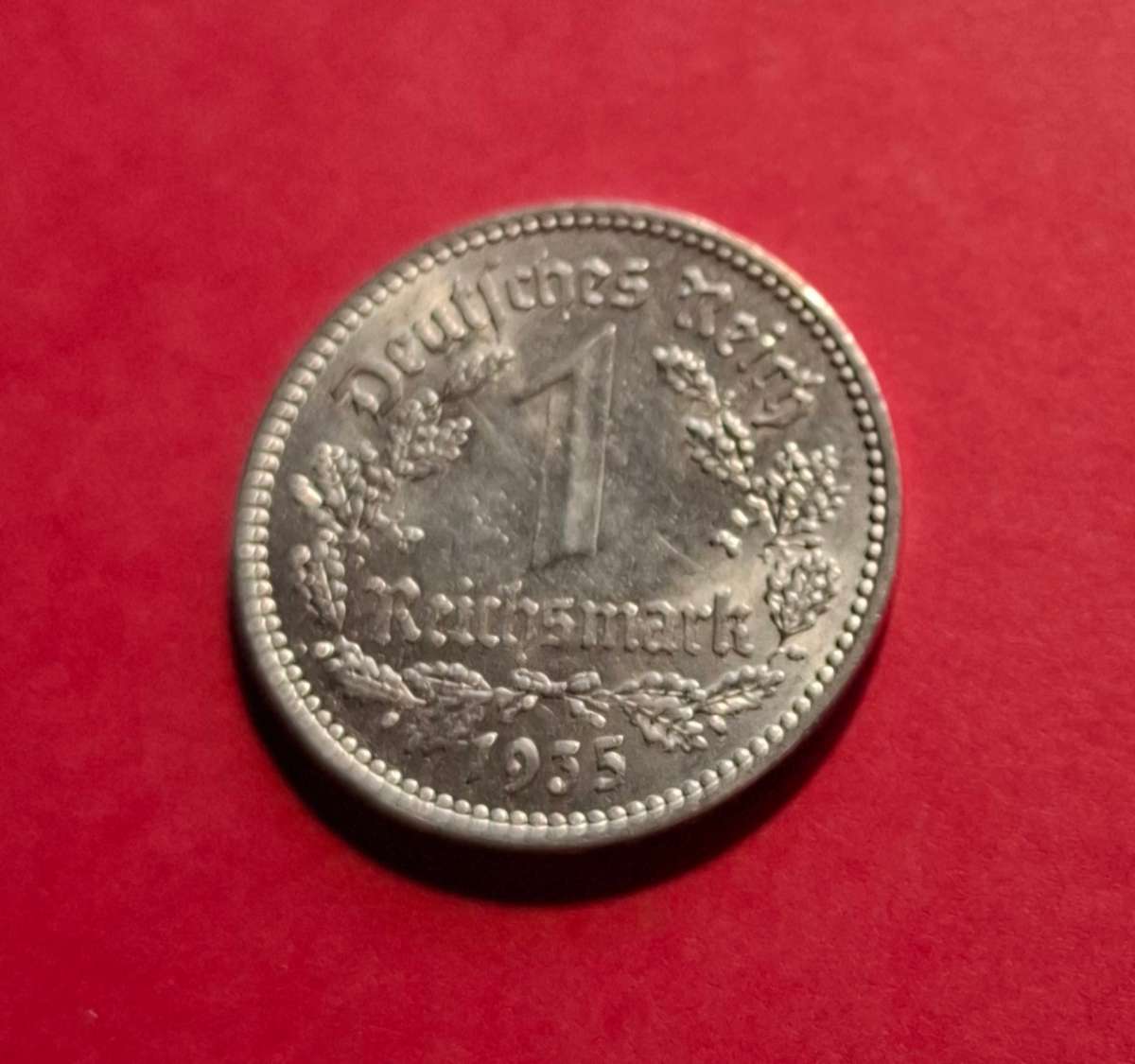 DEUTSCHES REICH 1 Reichsmark 1935 A (Germany) - superb condition!!