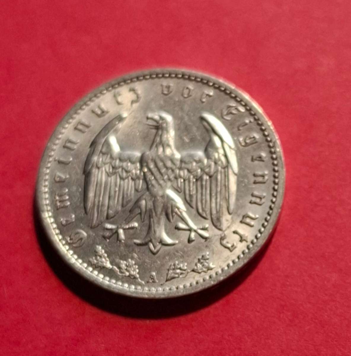 DEUTSCHES REICH 1 Reichsmark 1935 A (Germany) - superb condition!!