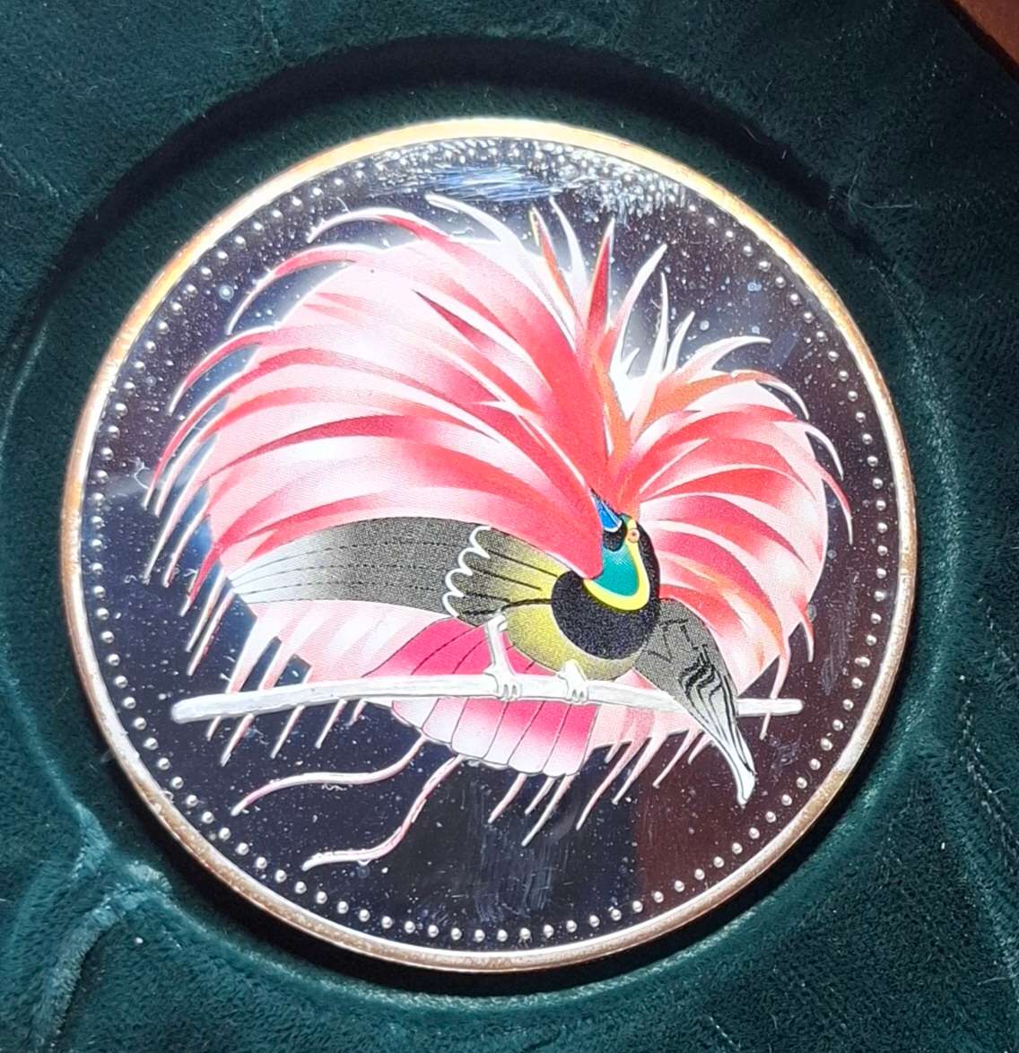 PAPUA NEW GUINEA 25 Kina 1994, 4.0444 oz silver, 900/1000 Ag, rare Proof coin