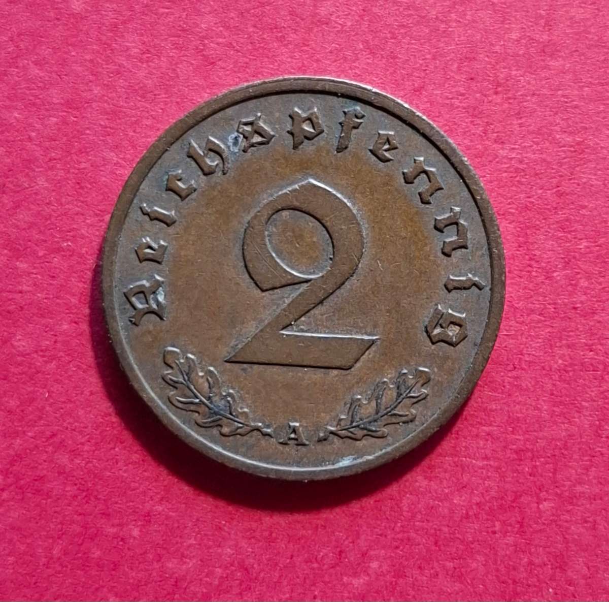 DEUTSCHES REICH 2 Reichspfennig 1937 A (Berlin, Germany) - superb condition!!