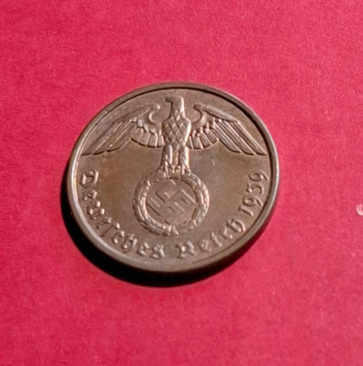 DEUTSCHES REICH 2 Reichspfennig 1939 A (Germany) - superb condition