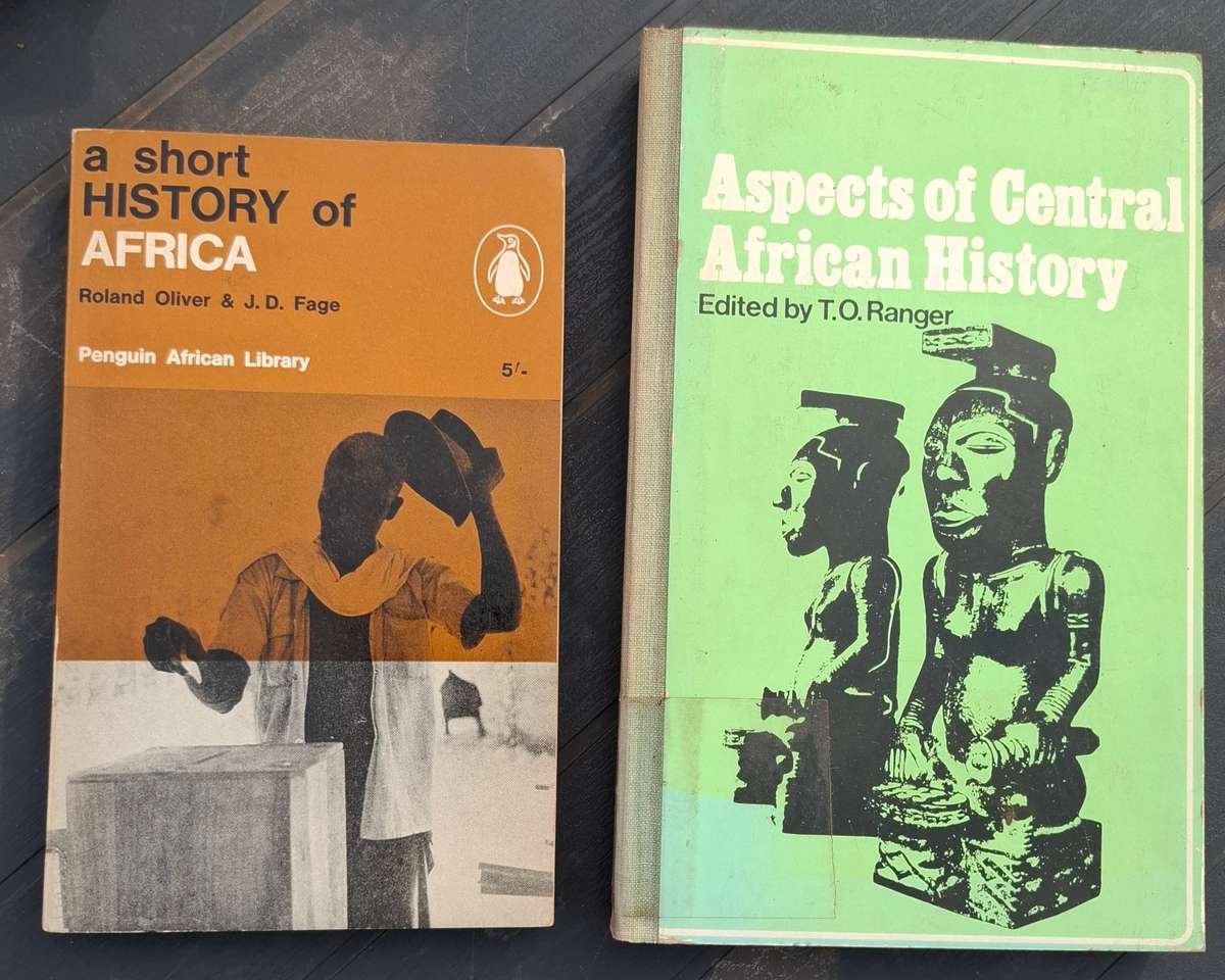 2 books on HISTORY OF AFRICA & CENTRAL AFRICA specifically