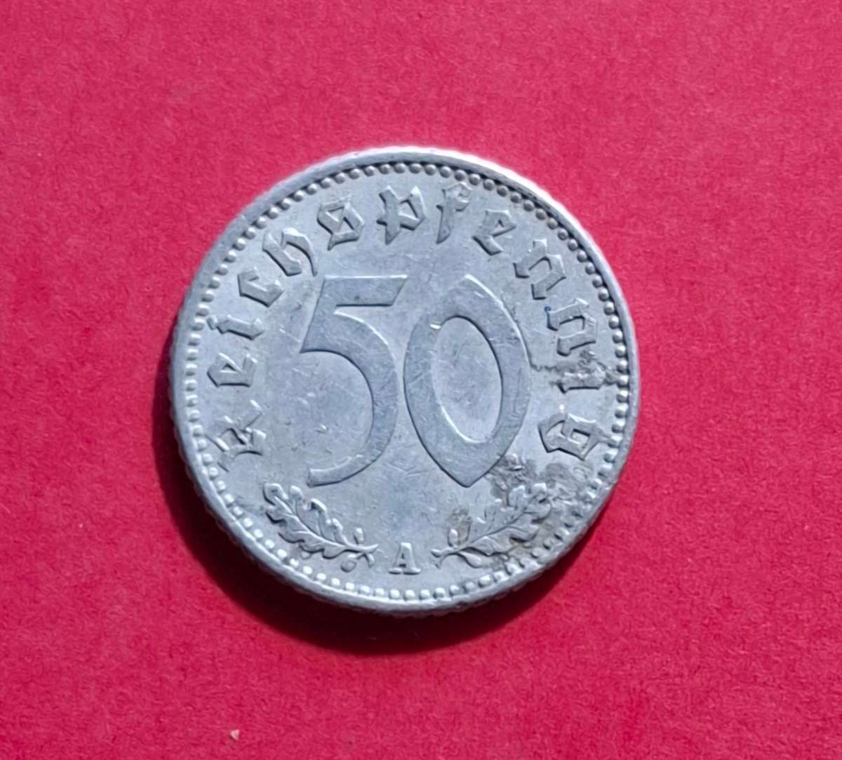 DEUTSCHES REICH 50 Reichspfennig 1943 A (Germany)