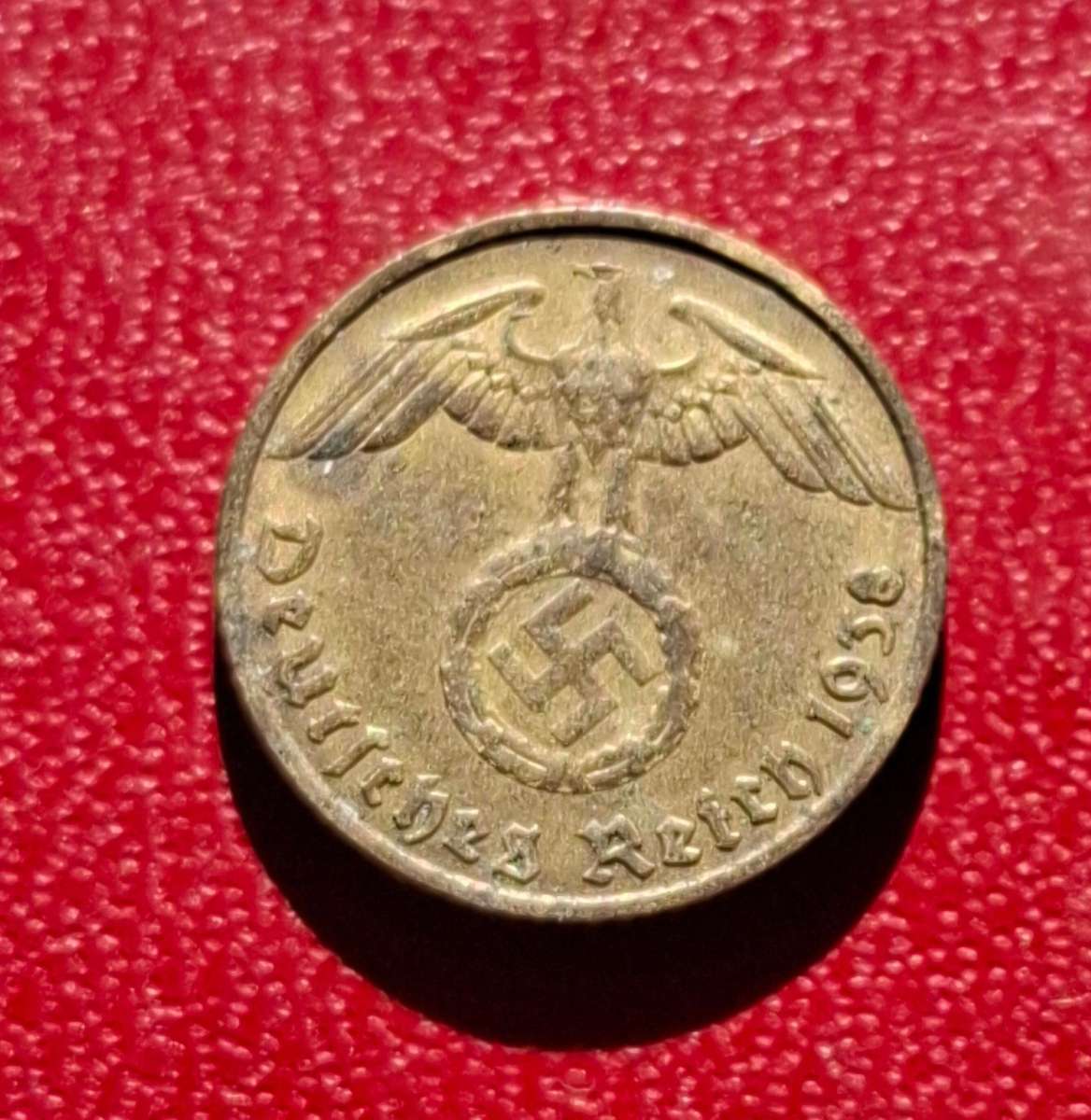 DEUTSCHES REICH 5 Reichspfennig 1938 B (Germany) - collectible condition!