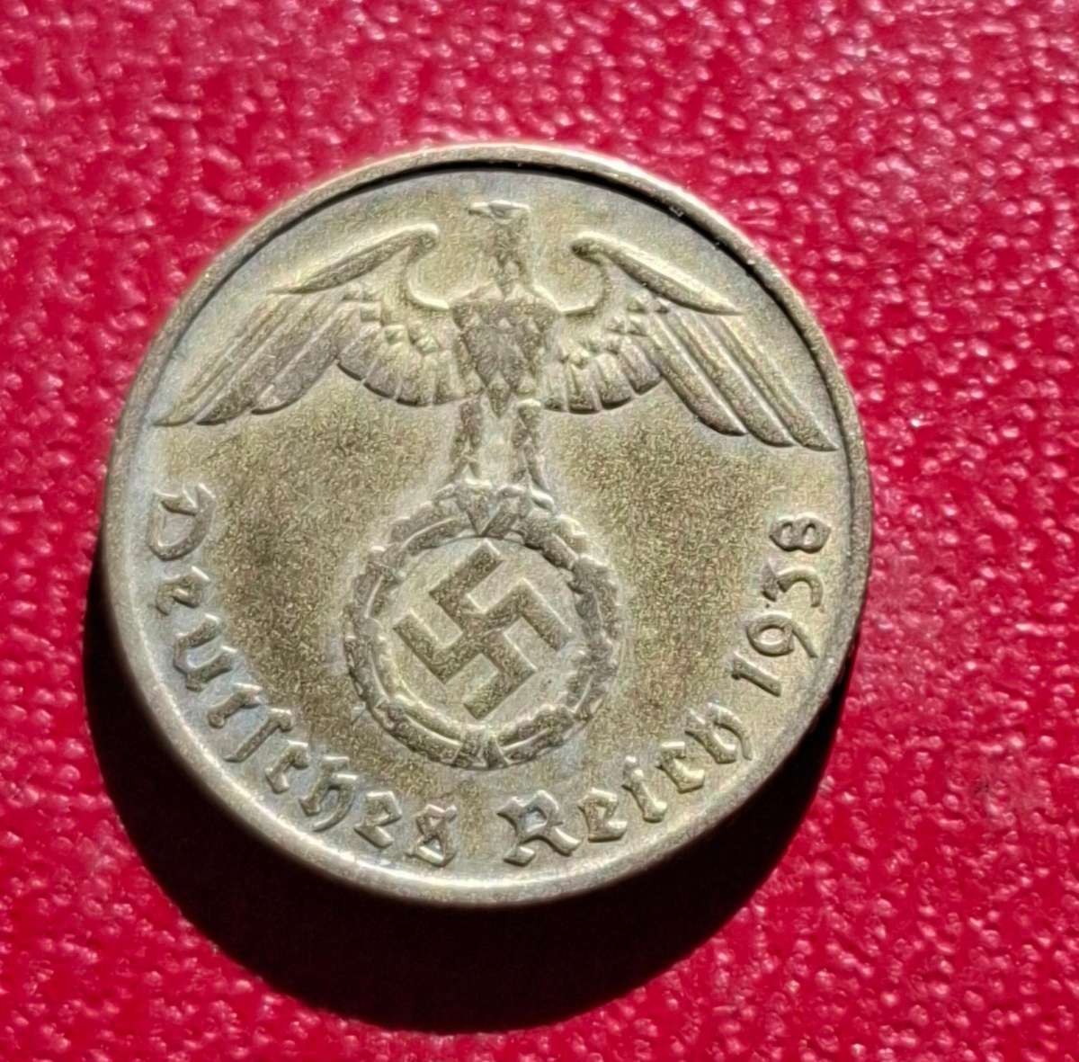 DEUTSCHES REICH 5 Reichspfennig 1938 D (Germany) - collectible condition!