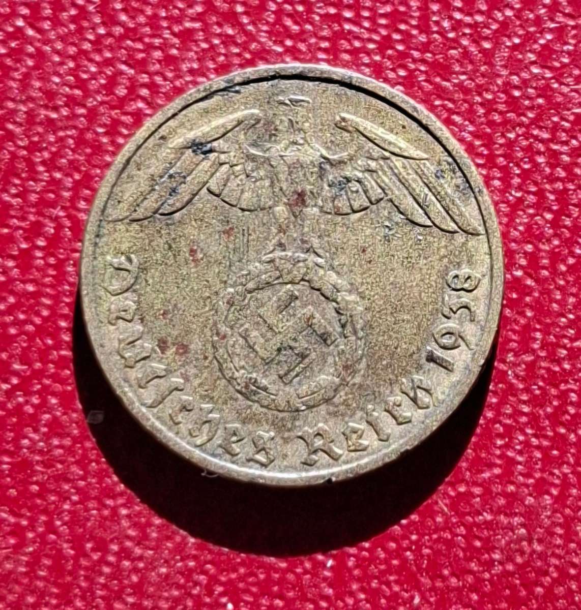 DEUTSCHES REICH 5 Reichspfennig 1938 F (Germany) - collectible condition!