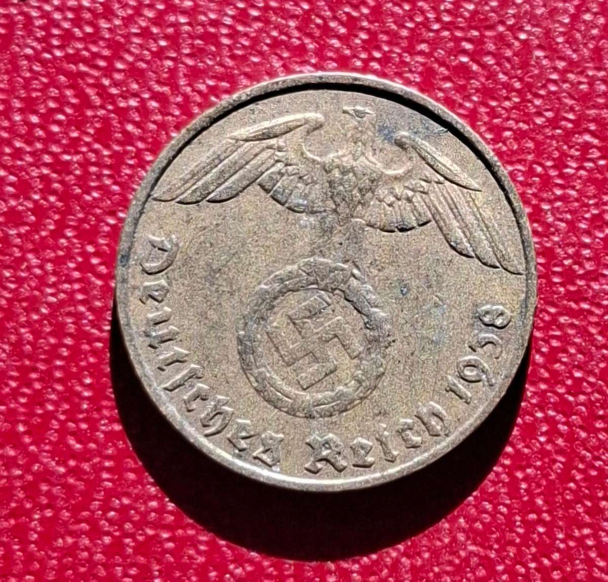 DEUTSCHES REICH 5 Reichspfennig 1938 J (Germany) - collectible condition!