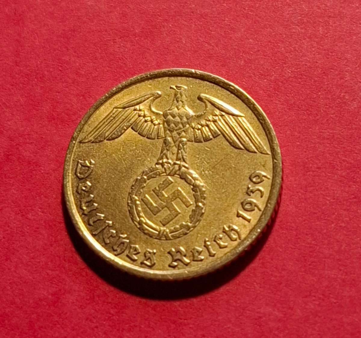 DEUTSCHES REICH 5 Reichspfennig 1939 A (Germany) - superb condition