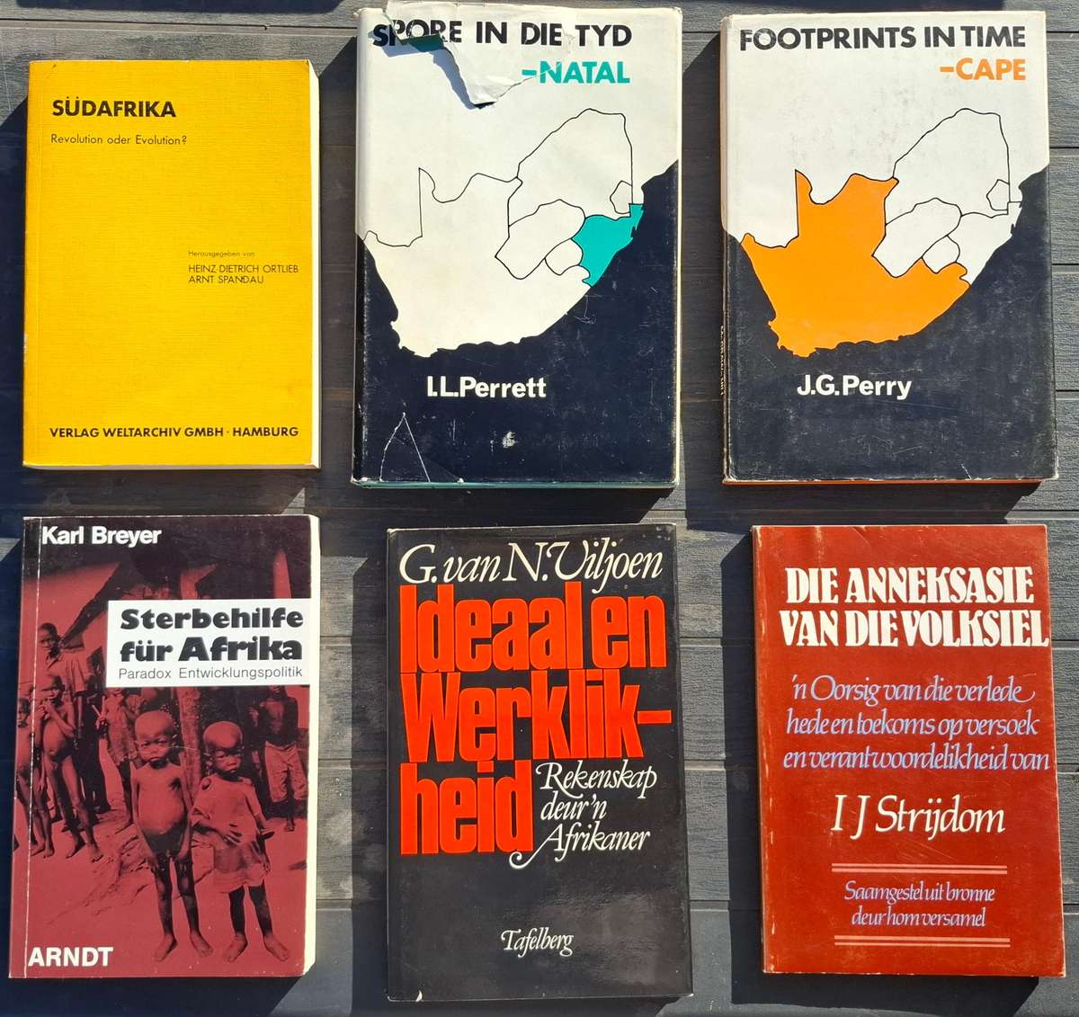 Collection of 6 AFRICANA BOOKS in superb condition