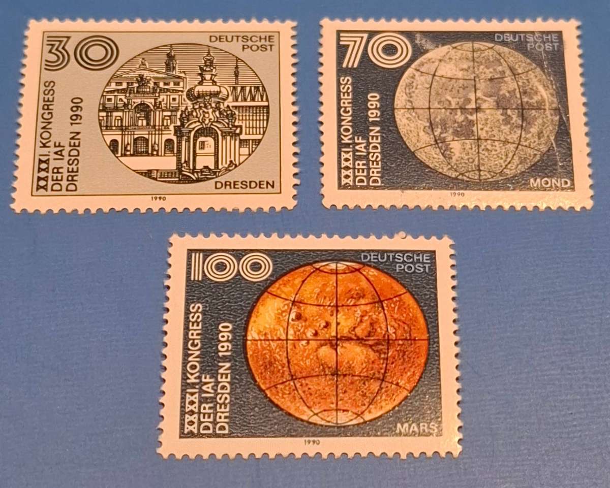GERMANY, DDR 1990,  Dresden, mint (**) - DEUTSCHE POST instead of DDR