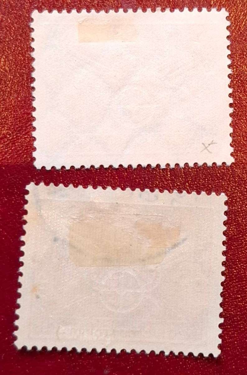 DEUTSCHES REICH, 1925, Deutsche Verkehrs-Austellung, Mi 370-371, complete set