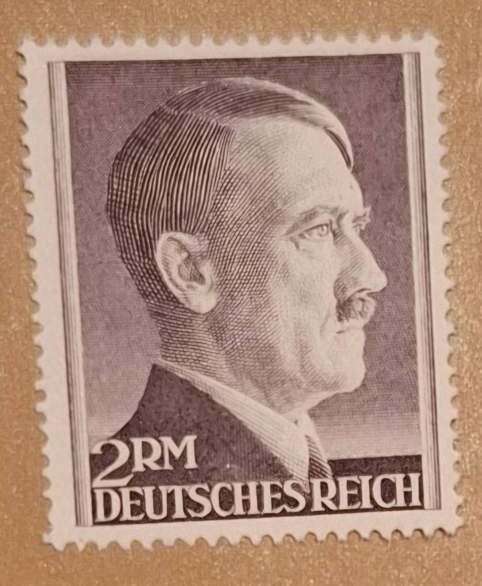 DEUTSCHES REICH, 1942, Adolf Hitler, 2 Reichsmark, Mi 800A (*)