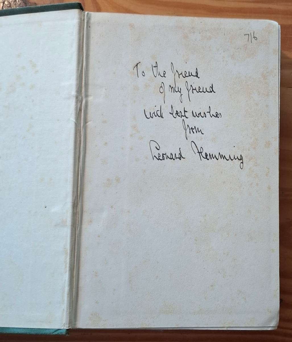 THE CALL OF THE VELD Leonard Flemming [1928] - signed and dedicated by the author