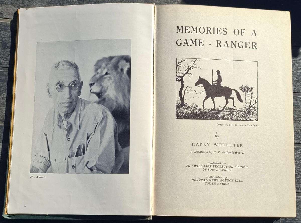 MEMORIES OF A GAME RANGER H. Wolhuter [1955]