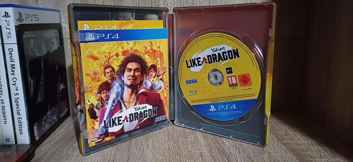 Yakuza Like a Dragon Steelbook Edition